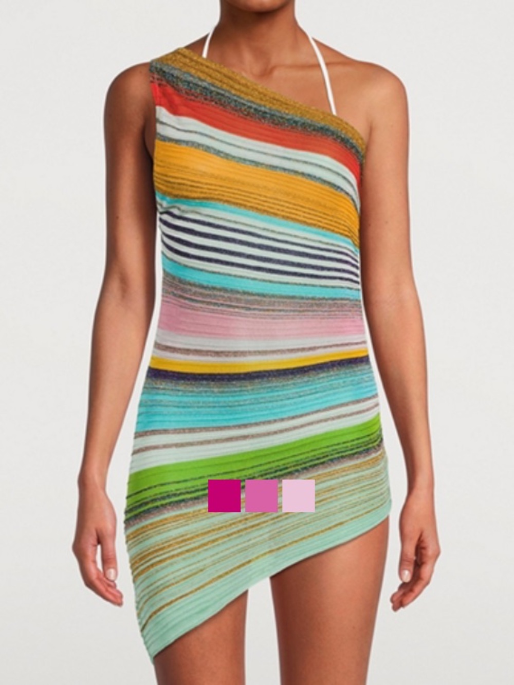 Missoni Asymmetrical Metallic Cover Up - Picture 2 of 12